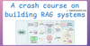 RAG Crash Course