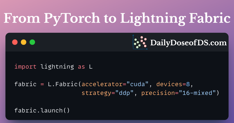 From PyTorch to Lightning Fabric