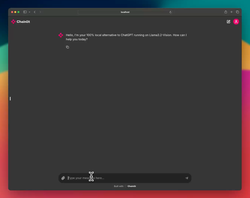 Building a 100% local mini-ChatGPT